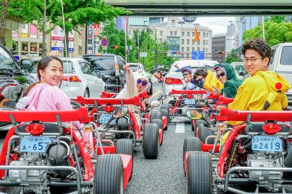 Osaka Kart Tour with Costume Rental