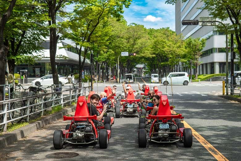 Osaka Kart Tour with Costume Rental - photo 3